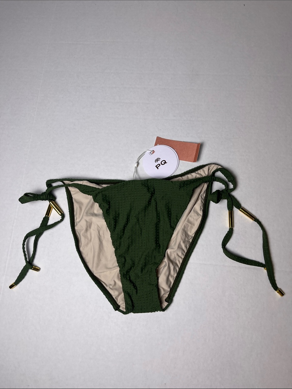 New PQ Swim Detail Tie Full BAN-668F Size L - Picture 3 of 6